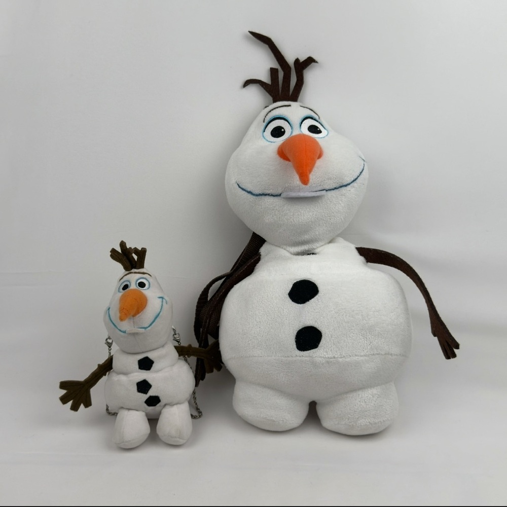 Disney Frozen Olaf Plush Backpack & Mini Purse Set Kids Snowman